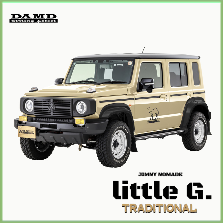 『JIMNY NOMADE　littleG.　TRADITIONAL　』ジムニーノマド(JC74)用【DAMD】